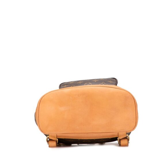 LOUIS VUITTON Brown Monogram Leather Backpack - Picture 3 of 11